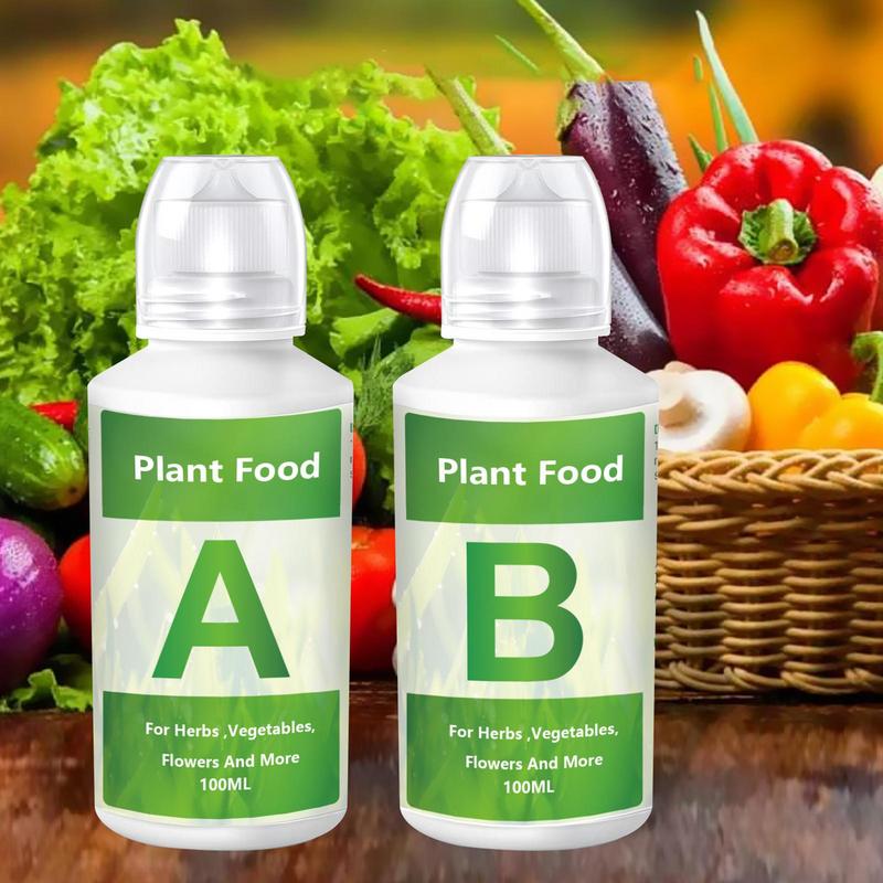 Nutrient Solution Ab - Hydroponiczny nawóz do składników odżywczych Zestaw