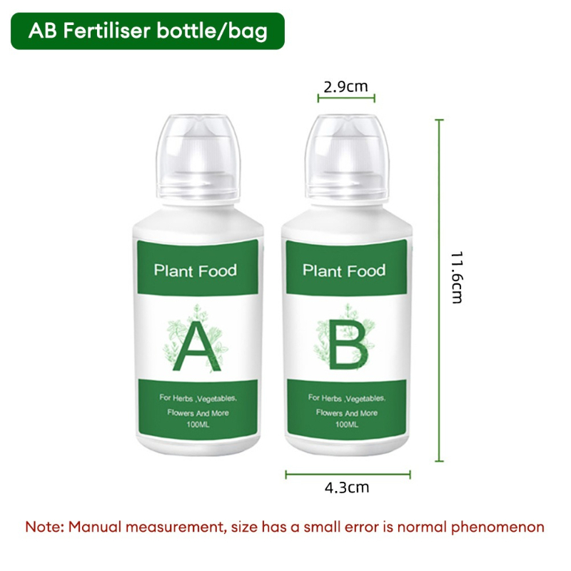 2 szt. (A i B) Roztwór odżywcz – Nutrient Solution Ab recenzja i cena